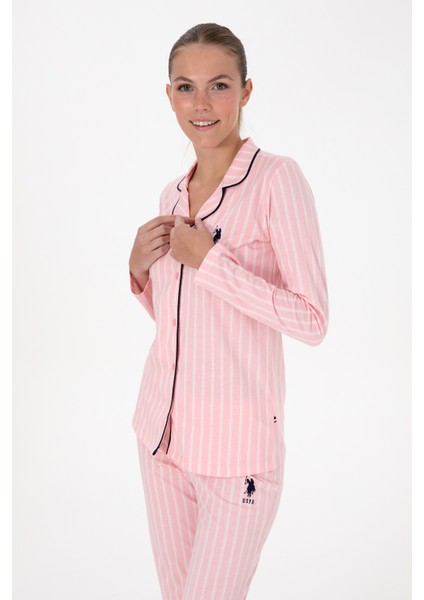 Kadın Pembe Pijama Takım 50318884-VR041 modelleri