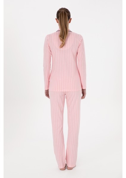 Kadın Pembe Pijama Takım 50318884-VR041 indirimleri