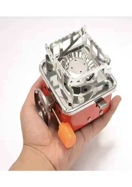 Kare Kamp Mini Gazlı Ocak Piezo Ateşlemeli Taşınabilir Katlanır Pişirme Ocağı indirimleri