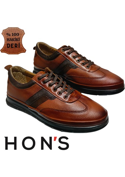 Erkek Deri Ayakkabı Hakiki Deri Bağcıklı Ortopedik Topuk Jelli Tabanlık 40/47 modelleri