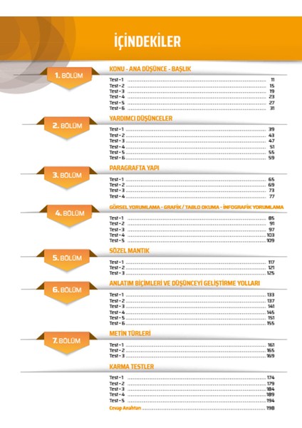 Motivasyon 8. Sınıf Paragraf Soru Bankası Ceren Seyhan modelleri