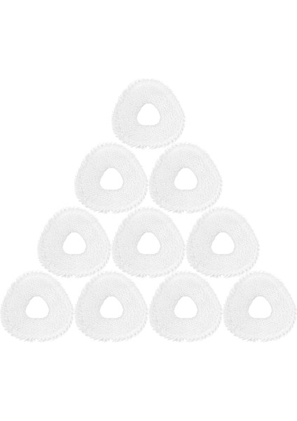 10 Adet Uyumlu J4 Lite Robotlu Süpürge Yedek Aksesuarlar Paspas Bezleri Ped Bez Yedek Parça (Yurt Dışından)