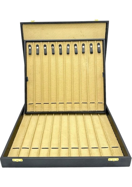 21 Li Çift Katlı Tesbih Kutusu (Deri) modelleri