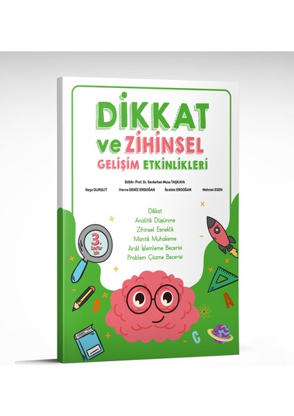 Dikkat ve Zihinsel Gelişim Etkinlikleri 3.sınıf