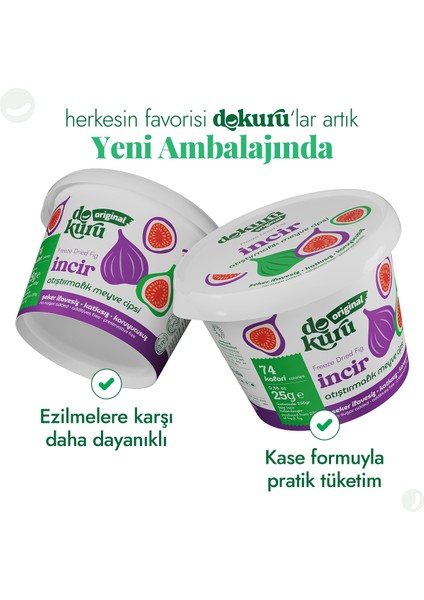Original İncir Atıştırmalık Meyve Cipsi - Dondurularak Kurutulmuş İncir - Freeze Dried İncir fiyatları