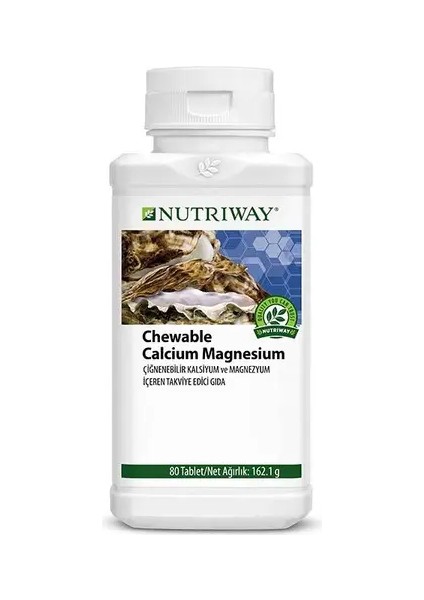 Nutriway Chewable Calcium Magnesium 80 Tablet