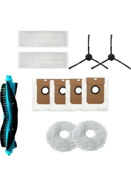 11090 Spin Revolution Elektrikli Süpürge Parçaları Ana Yan Fırça Filtre Paspas Toz Torbası Yedek Aksesuarlar (Yurt Dışından)