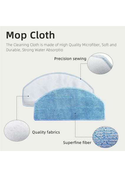 G20, G20 Pro Elektrikli Süpürge Robotu, Ana Fırça, Yan Fırçalar ile Uyumlu Değiştirme (Yurt Dışından) fiyatları