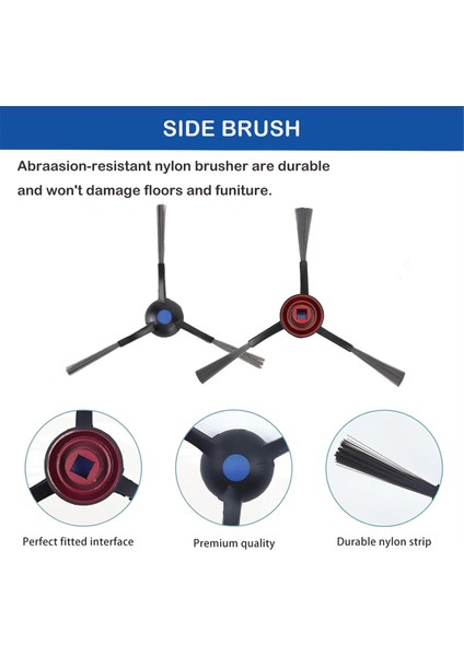 Ecovacs Deebot T30S/T30S Combo Robot Süpürge Aksesuar Kiti Için Yedek Parçalar (Yurt Dışından) fiyatları