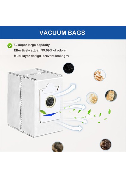 Ecovacs Deebot T30S/T30S Combo Robot Süpürge Aksesuar Kiti Için Yedek Parçalar (Yurt Dışından) modelleri