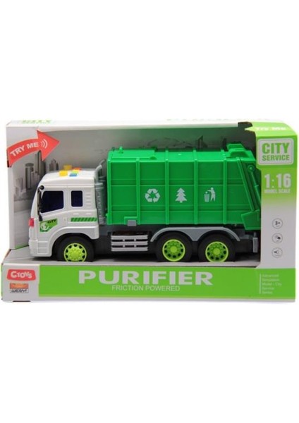 Ctoy Sesli ve Pilli Çöp Kamyonu 1:16 fiyatları