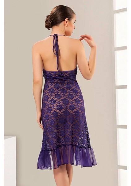 Zengezur Mor Dantel Gecelik - 633 - Beden L/xl fiyatları