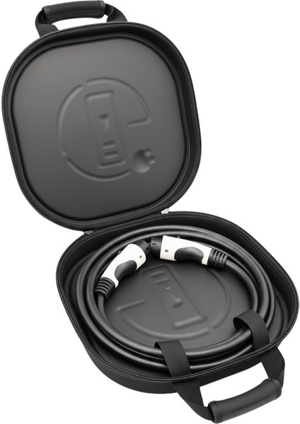 Elektrikli Araç Şarj Kablosu Taşıma Çantası Eva Hard Case Ev Kablo Çantası Su Geçirmez Taşınabilir Darbeye Dayanıklı Kabartmalı Tasarım fiyatları