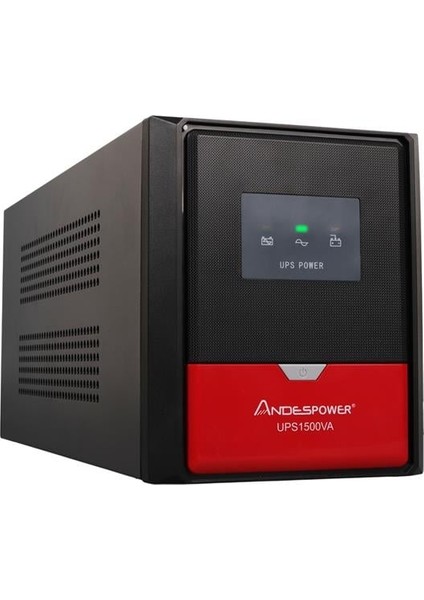 Andespower UPS1500VA 1500VA 12V9AHX2 Ups Kesintisiz Güç Kaynağı Line - Interaktif