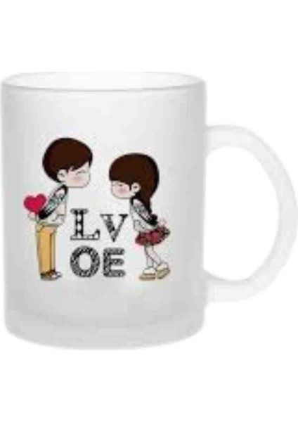 Buzlu Cam Kupa Bardak