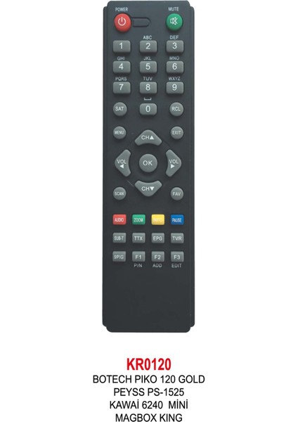 Pıko 120 Gold Uydu Kumanda