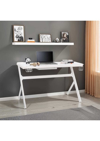 Ryze Extreme Karbon Fiber Rgb Oyuncu Masası - Beyaz 120X60X76 cm fırsatları