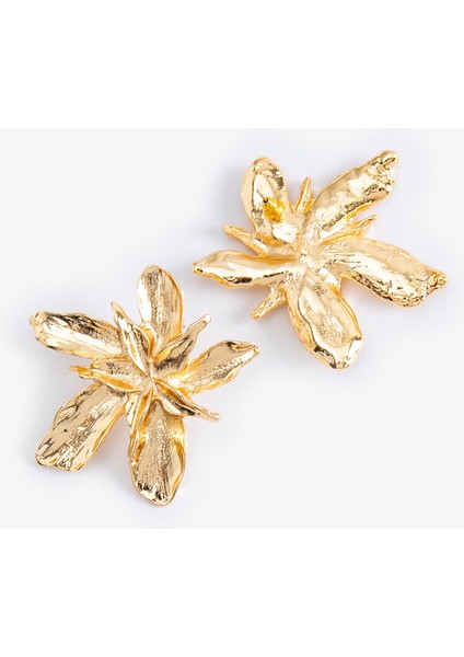 Metal Çiçekli Küpe fiyatları