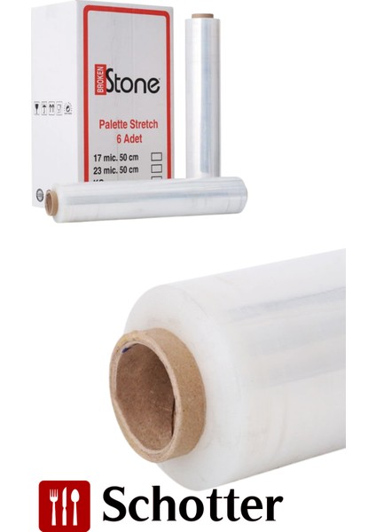 Palet Streç Film – 17 Mic 300 mt (1 Adet)