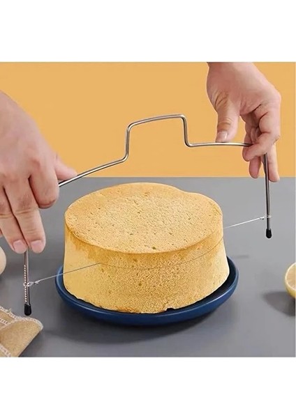 Pasta Kek Pandispanya Kesme Testeresi - Kesme Teli(Yedek Tel ile Gönderilecektir)