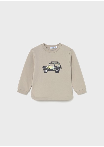 1-4 Yaş Erkek Bebek 3’lü Takım – Yeşil Cepli Şişme Yelek, Baskılı Sweat ve Antrasit Şardonlu Eşofman fiyatları