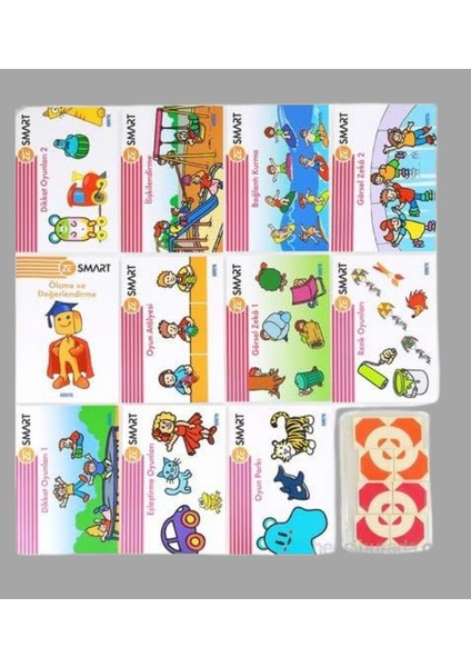 2-4 Yaş Zekare Smart Görsel Dikkat Seti Kontrol Paneli