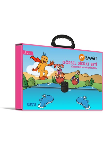 2-4 Yaş Zekare Smart Görsel Dikkat Seti Kontrol Paneli fırsatları