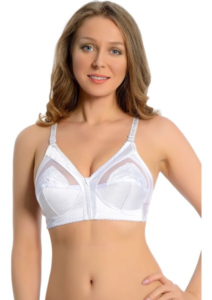 Zengezur Beyaz Toparlayıcı Sütyen - 502 - Beden 95