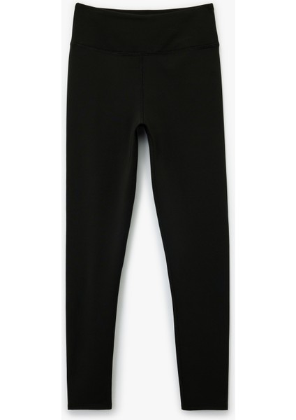 Bilek Boy Yüksek Bel Spor Tayt