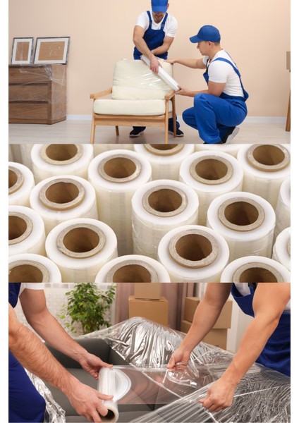 Pvc Gıda Streç Film – 45 cm x 150 M – 8 Mic (1 Adet) modelleri