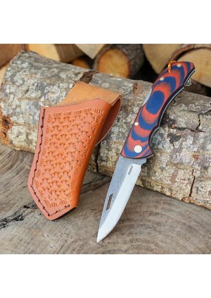 Katlanır Model - N690 Çelik - Mikarta Sap