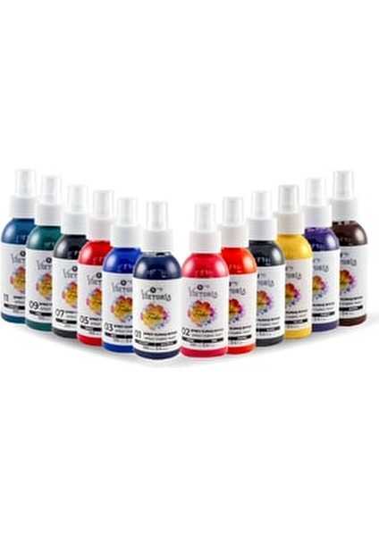 Yeşil Sprey Kumaş Boyası Canlı Renkler 100 ml Kendi Tarzınızı Yaratın fiyatları