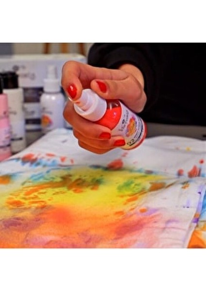 Yeşil Sprey Kumaş Boyası Canlı Renkler 100 ml Kendi Tarzınızı Yaratın fırsatları