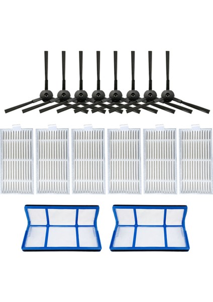 Yan Fırça Filtresi Yedek Parçaları V5 V5S V3 V3S V5PRO V50 V55 X5 V5S Pro Robotik Süpürge (Yurt Dışından)