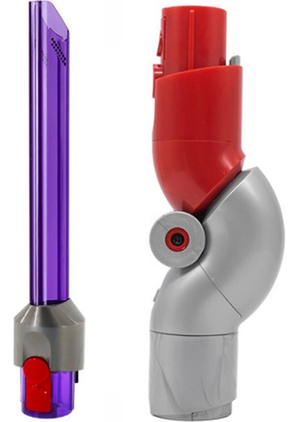 V12/V10 Ince/dijital Ince Aralık Memesi Aracı + Alt Adaptör Yedek Akülü Elektrikli Süpürgeler Eki (Yurt Dışından)