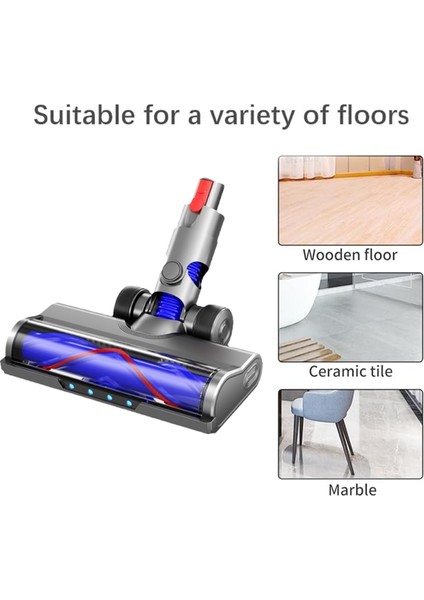 Dyson V10 Slim V12 Slim Kablosuz Süpürge Aparatı ve Toz LED Işıkları Için Hızlı Çıkarılabilir Motor Başlığı Temizleme Fırçası (Yurt Dışından) fırsatları