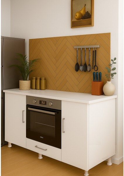 140 cm lik Ankastre Dolabı Kahve Köşesi,çok Amaçlı Dolap fırsatları