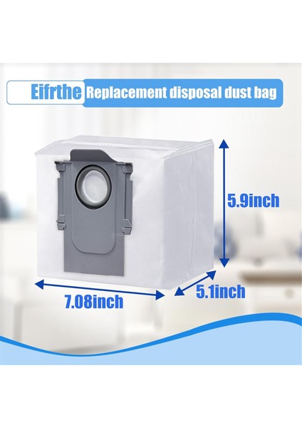 Q8 Max /q8 Max+ Robotlu Süpürge Ana Yan Fırça Hepa Filtre Paspas Bezleri Paçavra Toz Torbası Aksesuarları (Yurt Dışından) fiyatları