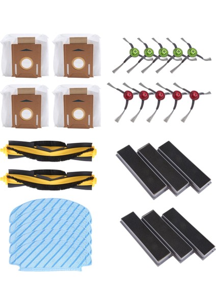 Deebot Ozmo 920/950 / T5 / T8 / T8 / N7 N8 Pro T9 / T9MAX / T9 Güç Modeli Için Aksesuar Kitinin Değiştirilmesi (Yurt Dışından) fiyatları