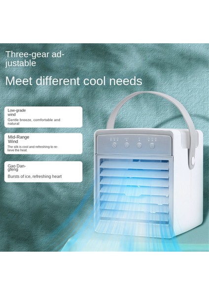 Taşınabilir Klima, Evaporatif Hava Soğutucu, 3 Rüzgar Hızı ve Ev Odası Kamp Arabası Ofis Için 3 Zamanlayıcı Fanı ile (Yurt Dışından) fırsatları