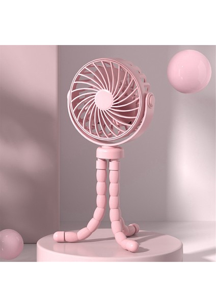 Ahtapot Fan, Masaüstü Kamp Fan, USB Şarj Edilebilir Tripod Fan, Hafif Fan Siyahı (Yurt Dışından) fırsatları