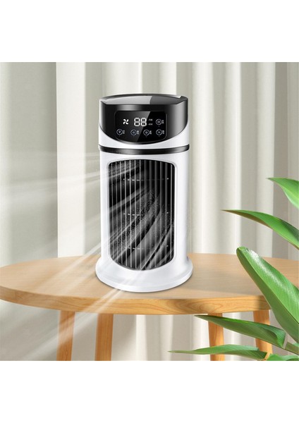 Klima Fanı, Nemlendirme Saflaştırma Hava Soğutucu, Düşük Gürültü 6 Saat Zamanlama Klima 6 Rüzgar Hızları (Yurt Dışından) modelleri