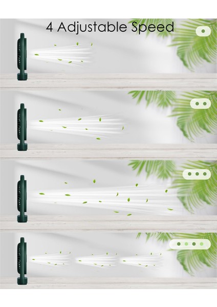 Masa Fanı, Küçük Fan Sessiz, Gece Işığı ile USB Fan, Masa Fanı Elektrikli Şarj Edilebilir Masaüstü Fan Yatak Odası Ofis-Beyaz (Yurt Dışından) modelleri