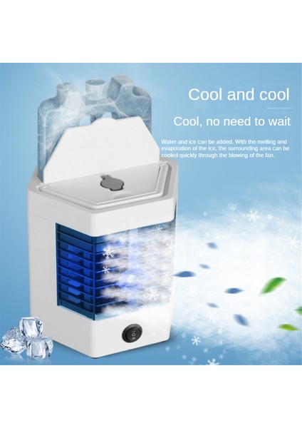 Mini Klima Fanı Masaüstü Soğutucu Fan USB Taşınabilir Sprey Nemlendirici Su Soğutma Fanı Yatak Odası ve Masaüstü (Yurt Dışından) indirimleri