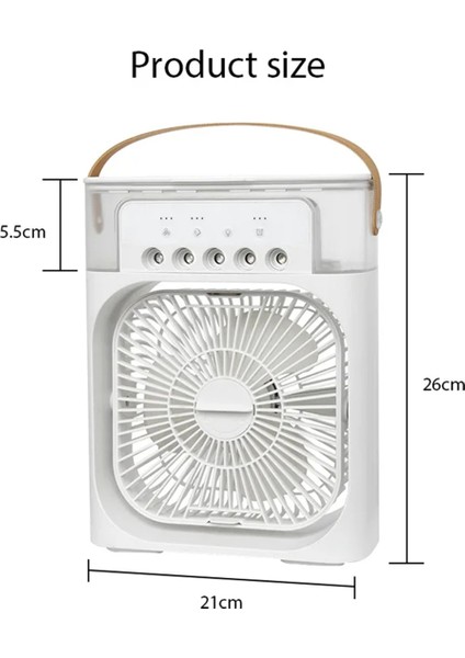 Yeni Taşınabilir Nemlendirici Fan Klima USB 5 Delikli Sis Püskürtücü Ev Küçük Hava Hidrokoğan Soğutucu Ev Için (Yurt Dışından) indirimleri