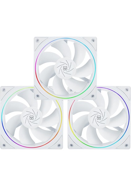 TL-S12RW X3 Cpu Fan 120MM Ters Fan Kılıfı Soğutucu Fan, 1500RPM Hızlı Cpu Soğutma Fanı Argb Aydınlatma ile Gelir (Yurt Dışından)