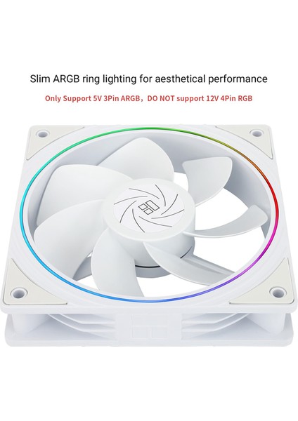 TL-S12RW X3 Cpu Fan 120MM Ters Fan Kılıfı Soğutucu Fan, 1500RPM Hızlı Cpu Soğutma Fanı Argb Aydınlatma ile Gelir (Yurt Dışından) fiyatları