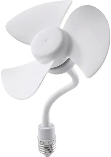 Soket Fanında Vidalı Kompakt Tavan Soğutucu Fanı Soğutma Fanı Sessiz Küçük Masa Üstü Fan Yatak Odası Mutfak Çalışması Için (Yurt Dışından)