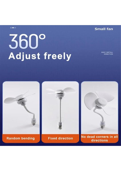 Soket Fanında Vidalı Kompakt Tavan Soğutucu Fanı Soğutma Fanı Sessiz Küçük Masa Üstü Fan Yatak Odası Mutfak Çalışması Için (Yurt Dışından) indirimleri