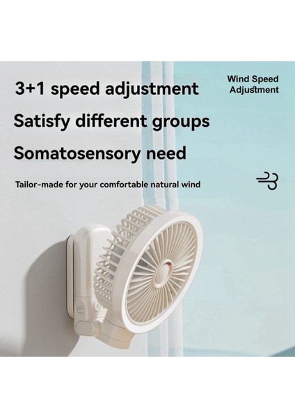 USB Şarj Edilebilir Tablo Fan Klipsli Tip Taşınabilir Mini Masa Fanı 360 Derece Dönüş Ayarlanabilir Klipsli Klips Fan (Yurt Dışından) indirimleri